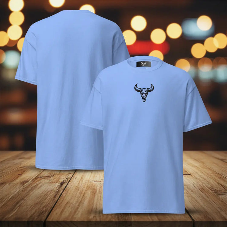 Camiseta de Algodón Unisex original premium con el logo bordado de David Mateo Art.