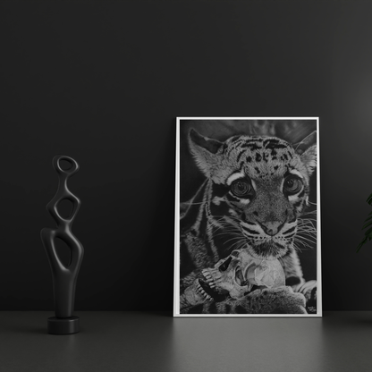 Original Artwork "The Last Sapiens": Post-Apocalyptic Graphite Art