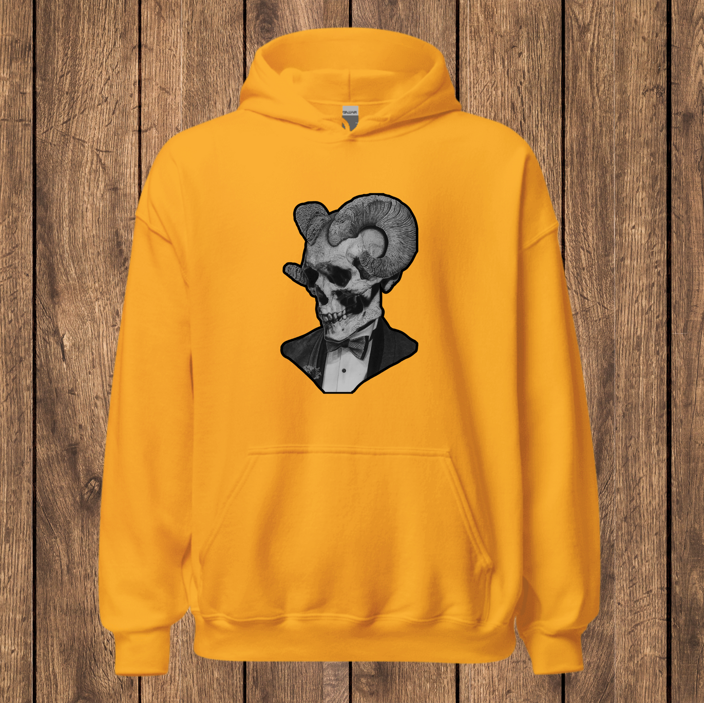 Sudadera con Capucha – Calavera Gótica Halloween