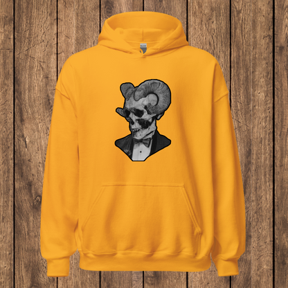 Sudadera con Capucha – Calavera Gótica Halloween