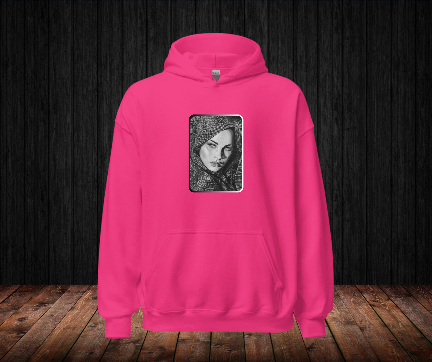 Sudadera Unisex con Capucha – Diseño Artístico