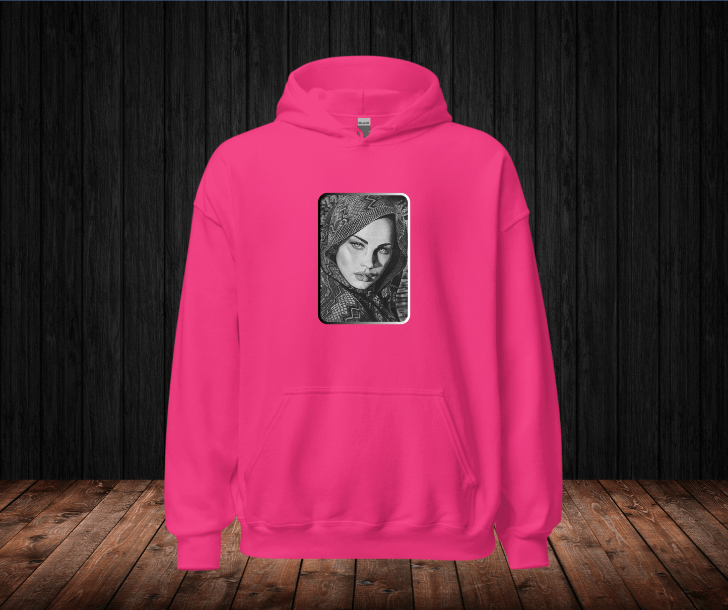 Sudadera Unisex con Capucha – Diseño Artístico