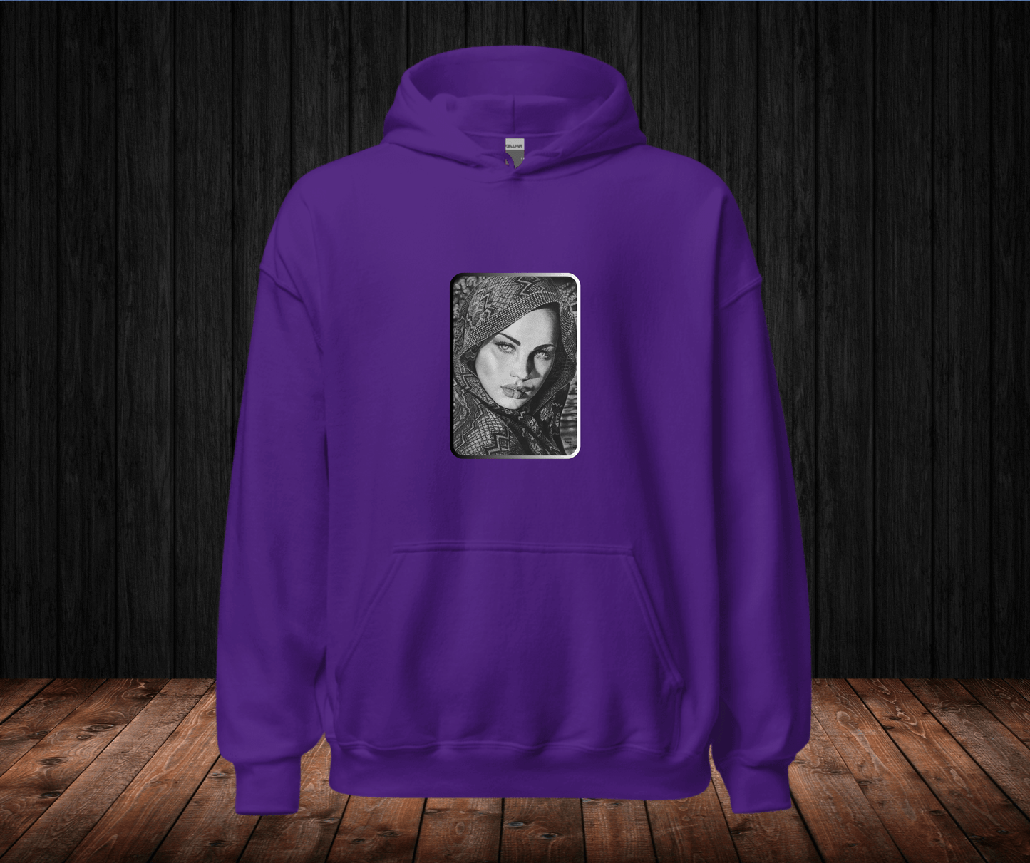 Sudadera Unisex con Capucha – Diseño Artístico