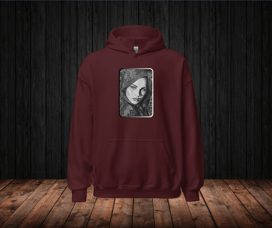 Sudadera Unisex con Capucha – Diseño Artístico