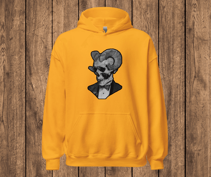 Sudadera con Capucha – Calavera Gótica Halloween