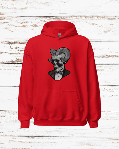 Sudadera con Capucha – Calavera Gótica Halloween