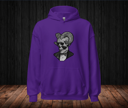 Sudadera con Capucha – Calavera Gótica Halloween