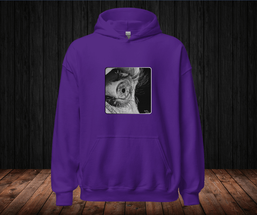 Sudadera con Capucha – Arte Urbano Blanco y Negro