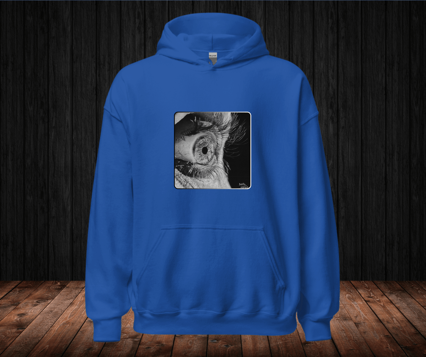 Sudadera con Capucha – Arte Urbano Blanco y Negro