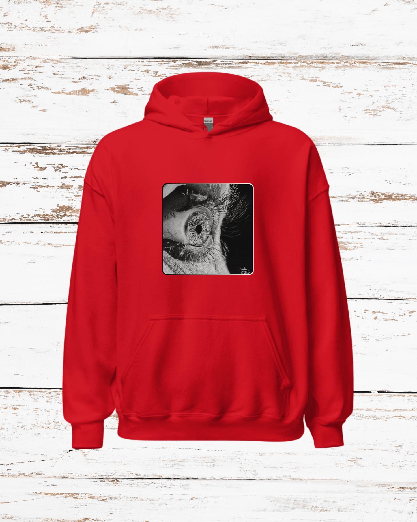 Sudadera con Capucha – Arte Urbano Blanco y Negro