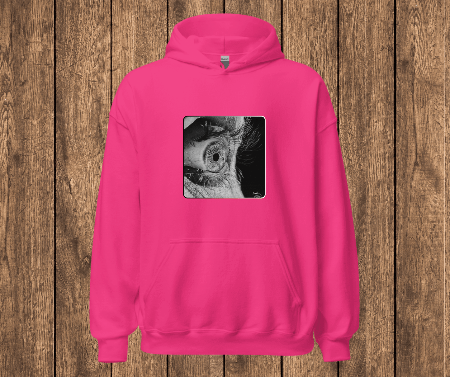 Sudadera con Capucha – Arte Urbano Blanco y Negro