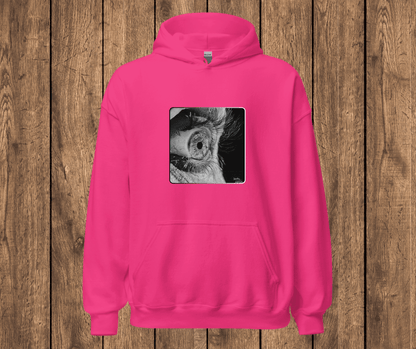 Sudadera con Capucha – Arte Urbano Blanco y Negro