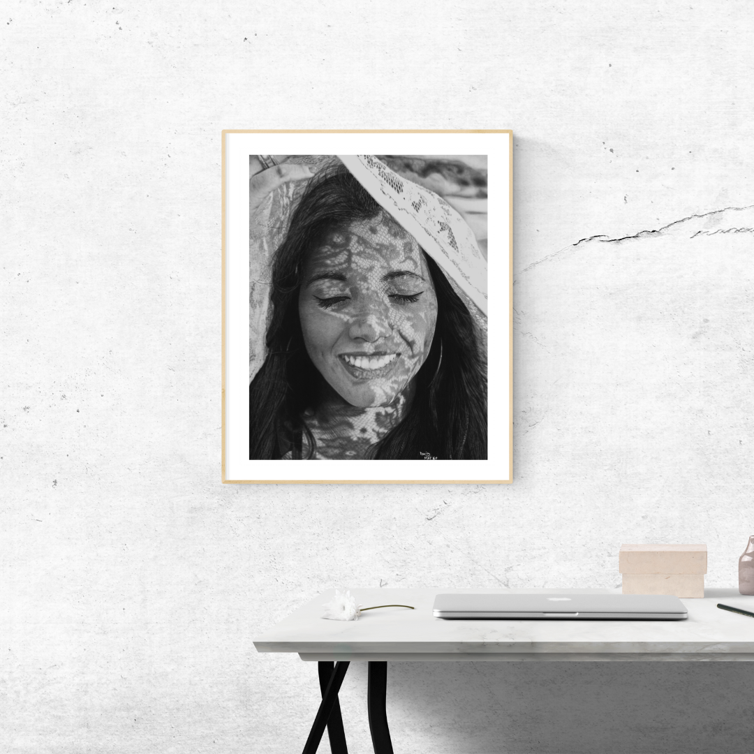 Lámina "Bendito Sol" - Retrato de Luz y Encaje