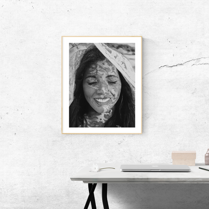 Lámina "Bendito Sol" - Retrato de Luz y Encaje