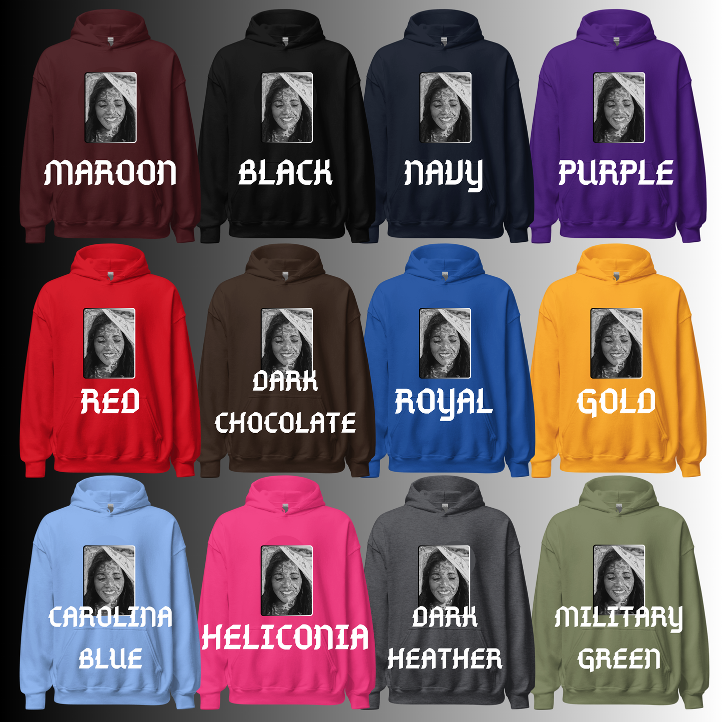 Sudadera con Capucha – Bendito Sol, Diseño Artístico
