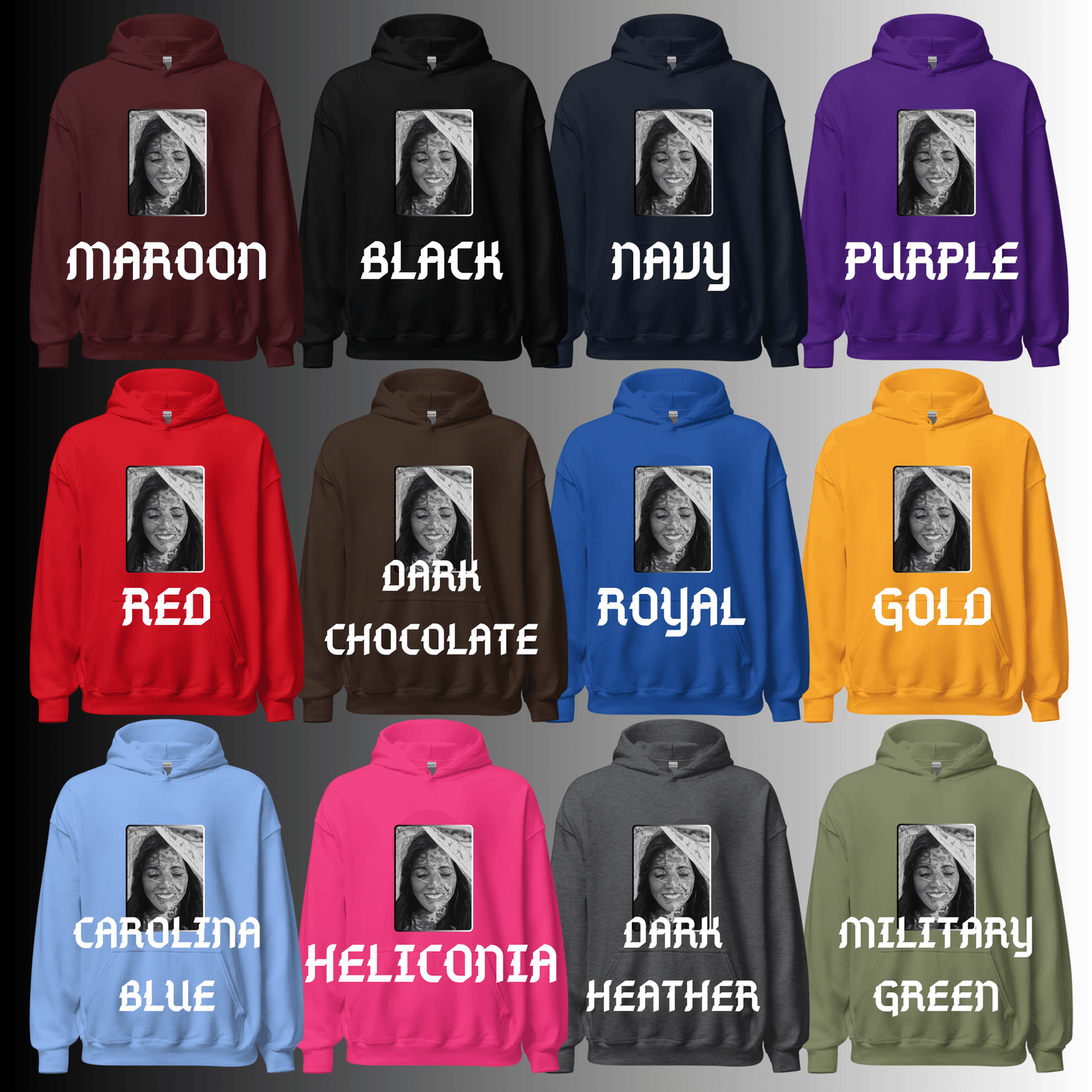 Sudadera con Capucha – Bendito Sol, Diseño Artístico