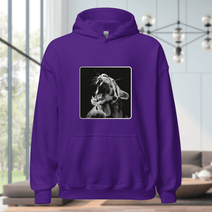 Sudadera de Diseño "Salvaje": Retrato de Leopardo Hiperrealista