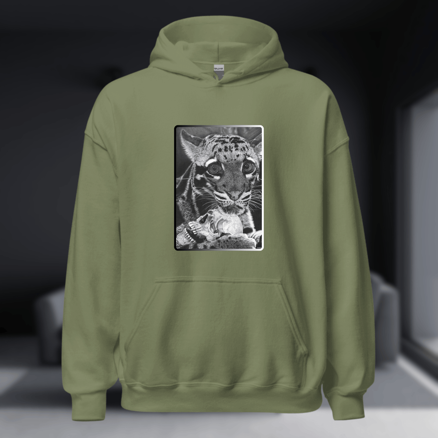 Sudadera de Diseño "El último sapiens": Arte Postapocalíptico