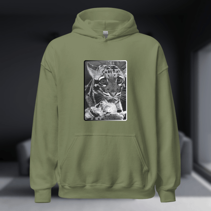 Sudadera de Diseño "El último sapiens": Arte Postapocalíptico