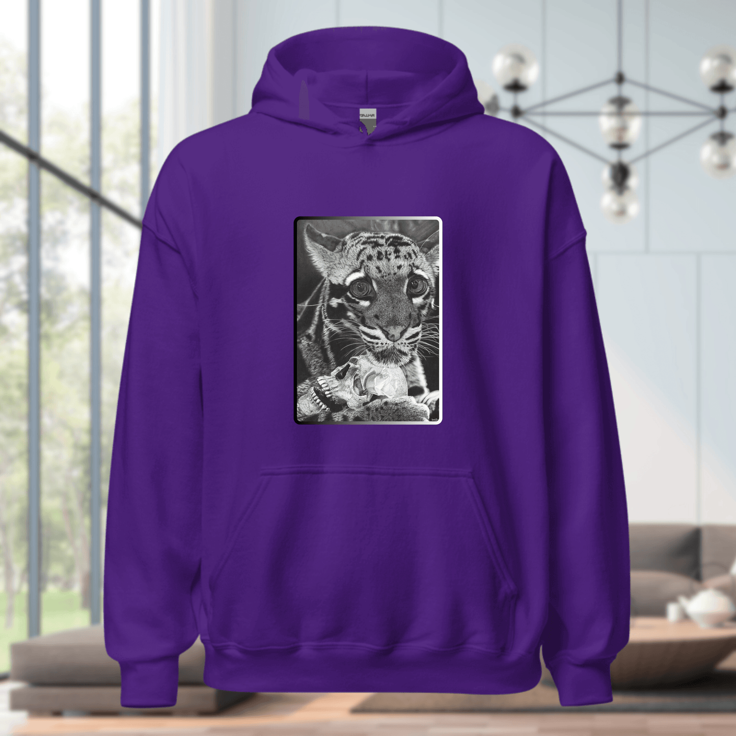 Sudadera de Diseño "El último sapiens": Arte Postapocalíptico