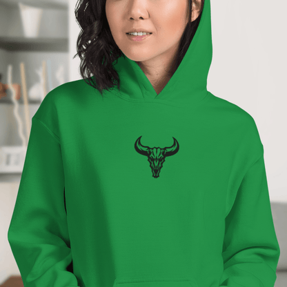 Sudadera "Emblema" con Logo central Bordado (Colores Claros)