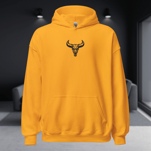 Sudadera "Emblema" con Logo central Bordado (Colores Claros)