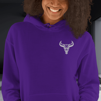 Sudadera "Emblema" con Logo Bordado (Colores Oscuros)