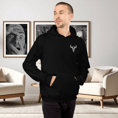 Sudadera "Emblema" con Logo Bordado (Colores Oscuros)