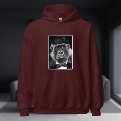Sudadera de Diseño "¡Qué Mono!": Retrato de Gorila Hiperrealista