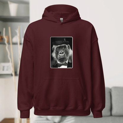 Sudadera de Diseño "¡Qué Mono!": Retrato de Gorila Hiperrealista