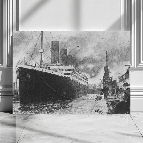 Lámina de Hiperrealismo del TITANIC