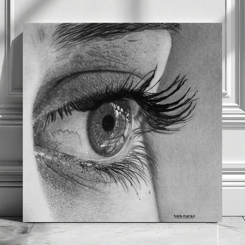 Lámina de Ojo Humano Realista | REFLEJOS