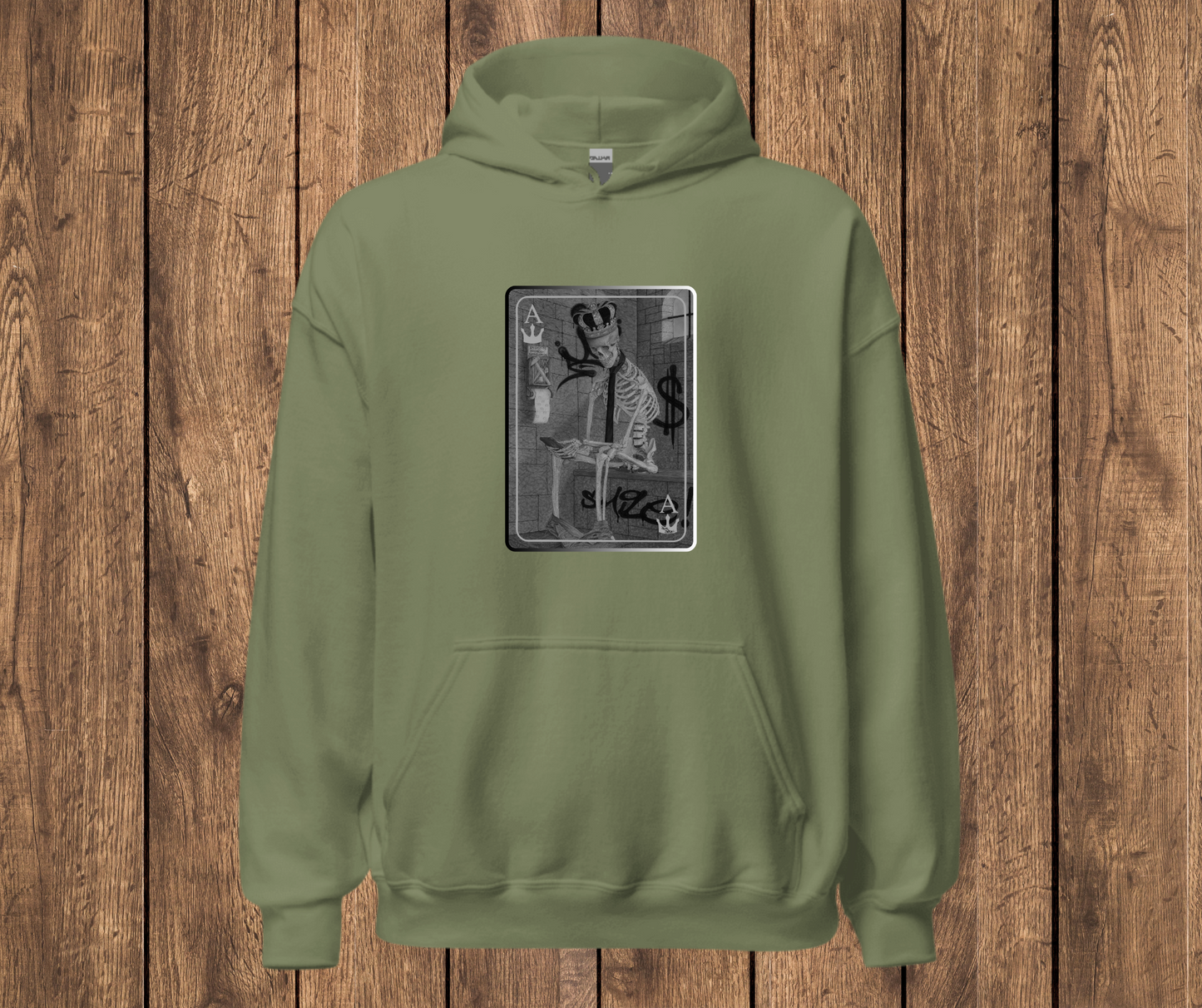 Sudadera con Capucha Unisex– Diseño Gótico y Oscuro