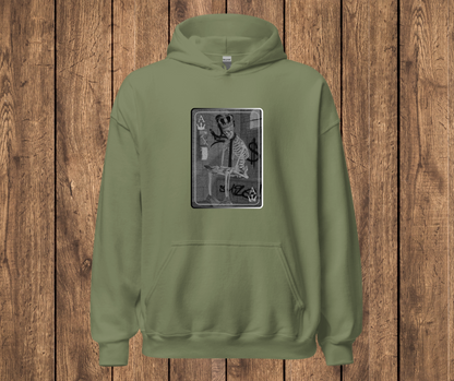 Sudadera con Capucha Unisex– Diseño Gótico y Oscuro