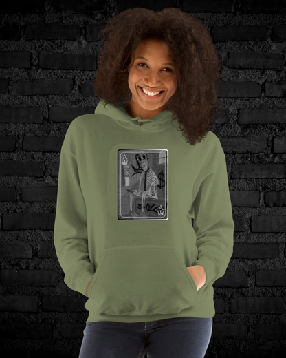 Sudadera con Capucha Unisex– Diseño Gótico y Oscuro