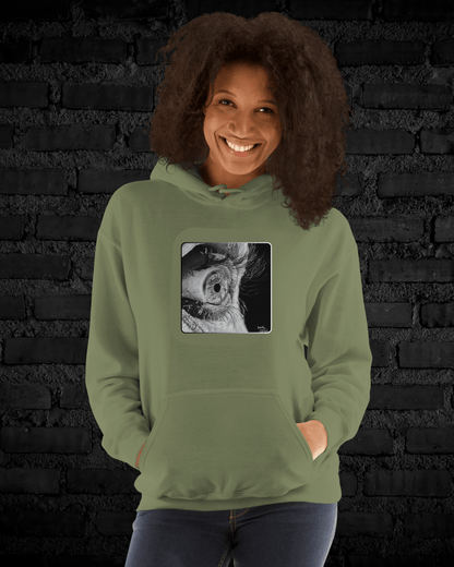 Sudadera con Capucha – Arte Urbano Blanco y Negro